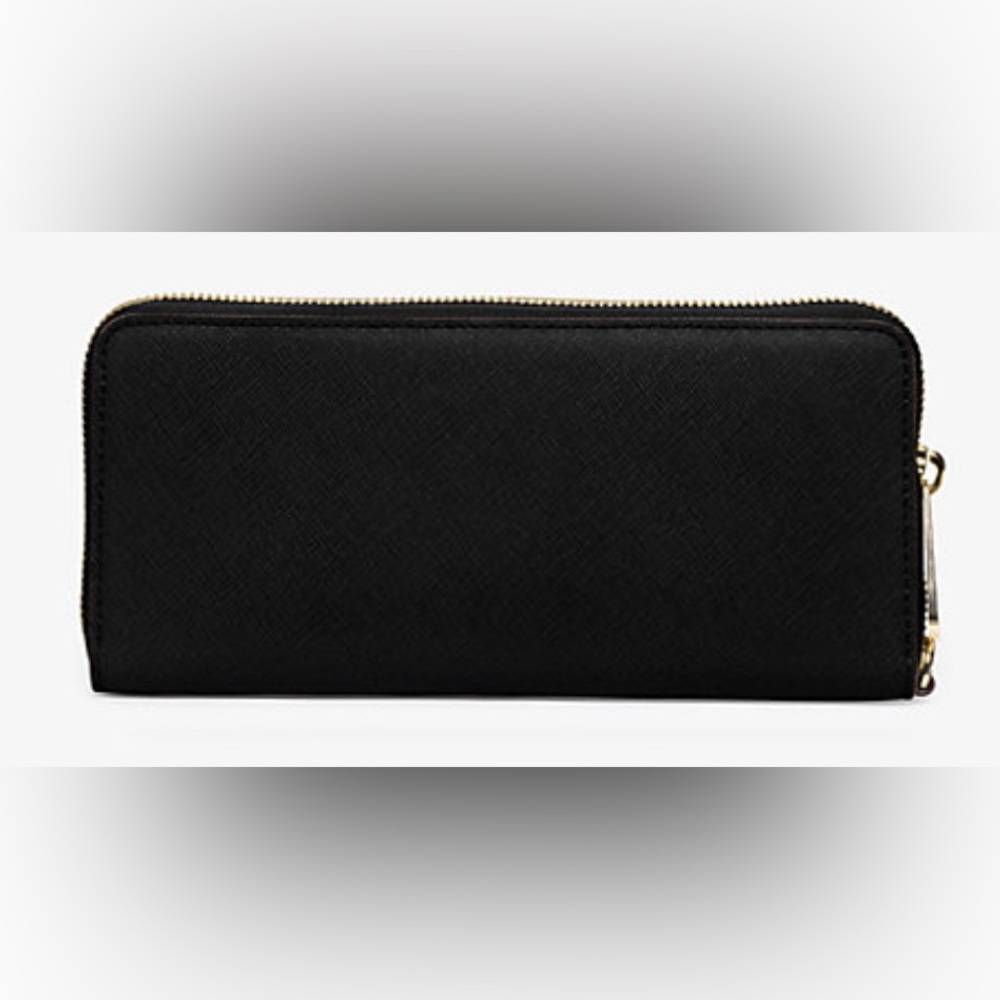Michael Kors Leather Continental Wristlet - Picture 2 of 7